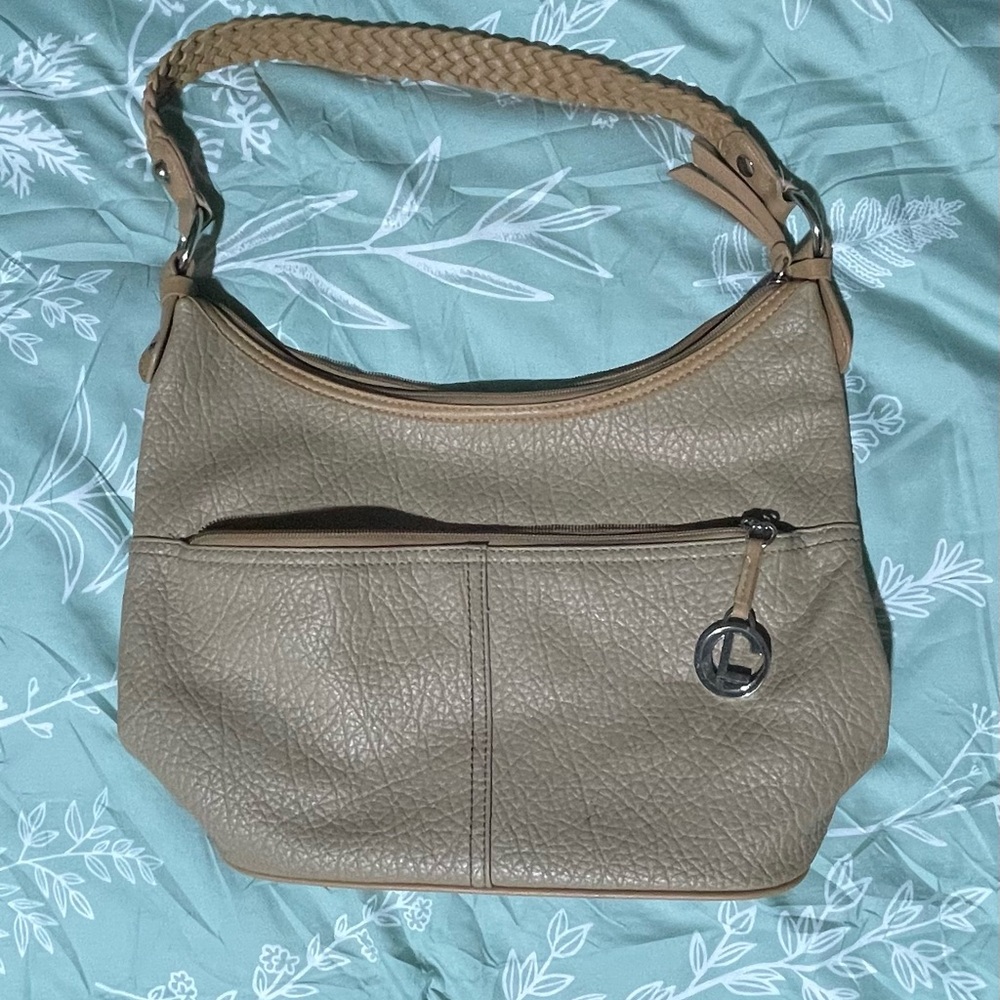 Chic Taupe Shoulder Bag for Women